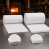 Papel Cerámico para 1260°C de Alto Rendimiento en espesores de 3 mm y 5 mm para aislamiento térmico industrial.